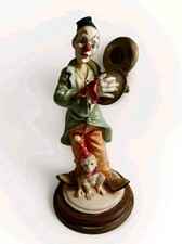 Circus Clown Leonardo Collection Figurine Vintage Figure #1