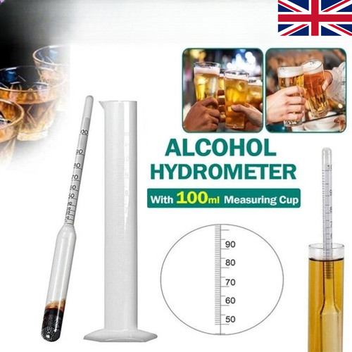 New alcohol hydrometer - new,