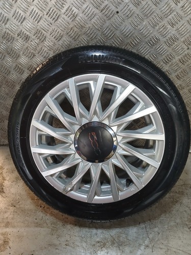 Fiat 500 hybrid - fiat, wheels
