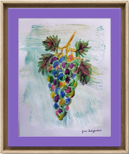 Colorful Grapes BACH 11x14