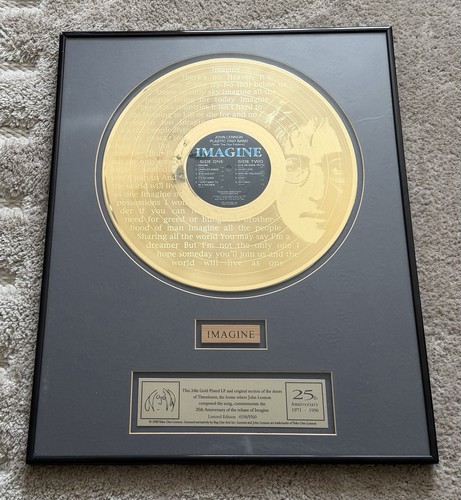 John lennon imagine gold - 24,