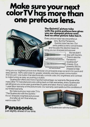 1975 panasonic quintrix - 1975,