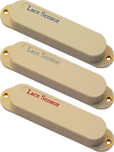 Lace sensor blue silver - silver, red