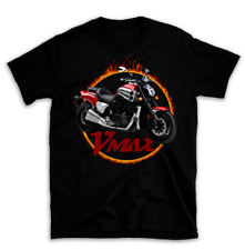 Vmax Yamaha VMX1700 Motorcycle T Shirt Fire , Sizes M to 5XL ,  Printed in  UK