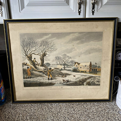 Extremely rare georgian - georgian, framed