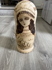 Unpainted Wood Matryoshka