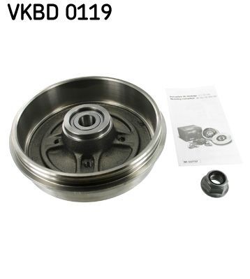 Braking brake drum skf - skf, vkbd