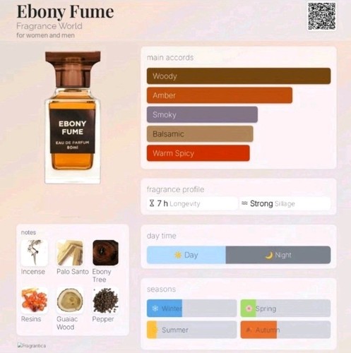Ebony fume 80ml - fume,