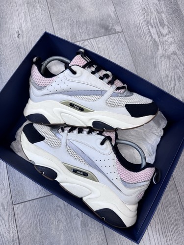 Dior b22 sneakers white pink - sneakers,