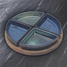 Snack Dishes 4pc Ceramic Dip