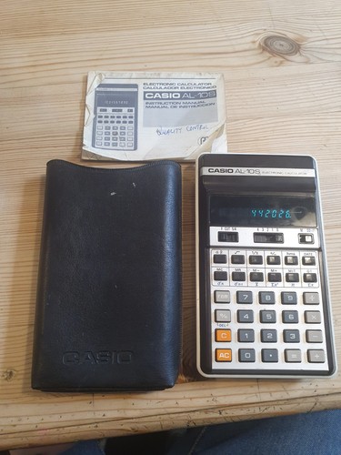 Vintage casio calculator - vintage,