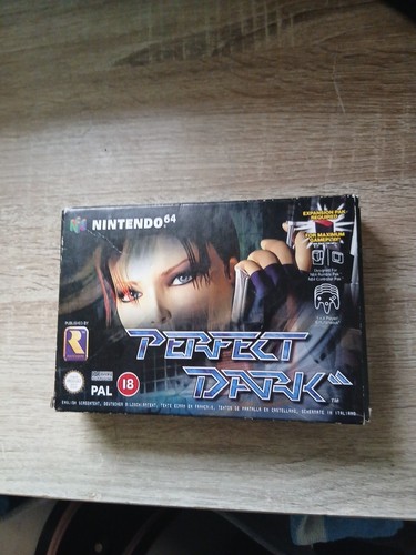 Nintendo n64 perfect dark - nintendo,