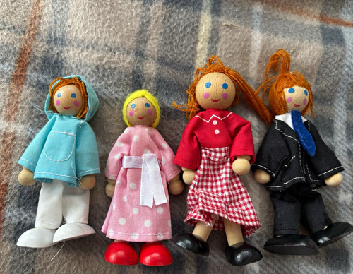 Childrens doll house wooden - doll's,
