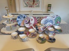 Wedgewood Bone China Afternoon Tea Set Butterfly Bloom boxed original used once