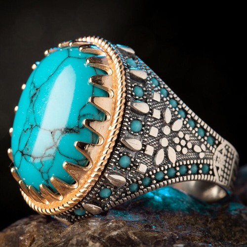 Solid 925 sterling silver - solid, oval
