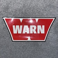 Warn Winch Vinyl Decal OEM