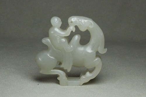 Chinese antique old hetian - chinese,