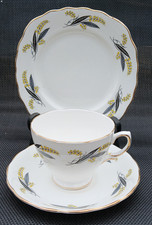 Vintage Royal Vale Fine Bone China Trio Tea Cup Saucer Side Plate # 7816 2nd Qua
