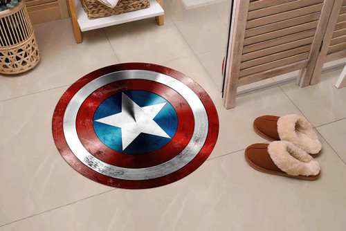Captain america shield print - shield,