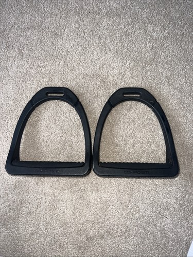 Compositi stirrup irons black - compositi,
