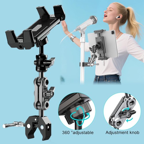 Tablet microphone music stand - music,
