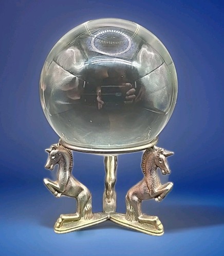Barbini italian crystal ball - barbini,