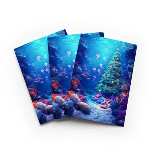Underwater christmas tree - underwater,