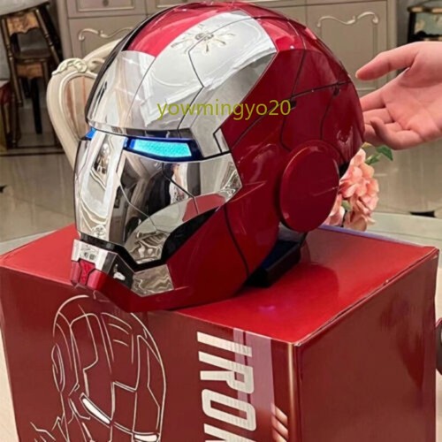 Autoking iron man mk5 helmet - autoking,