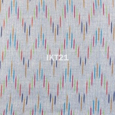 Ikat Hand Woven Cotton Fabric