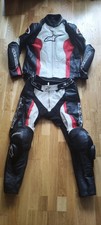 Alpinestars Challenger 2 Piece Leather Track Motorcycle Race Suit XL EU56