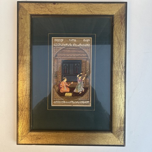 Mughal miniature painting - miniature,