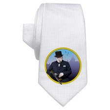 'Winston Churchill' White Tie