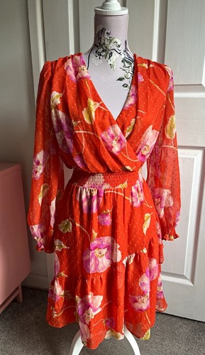 Bnwt dkny womens orange - bnwt, floral