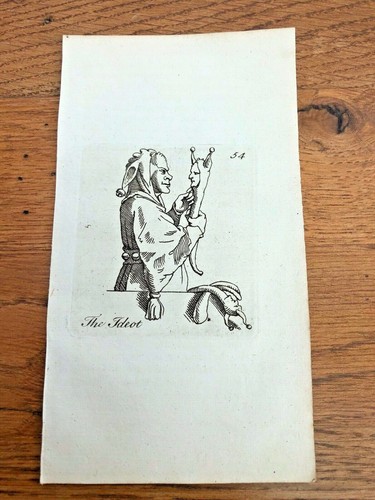 Original 1750 small woodcut - 1750, by