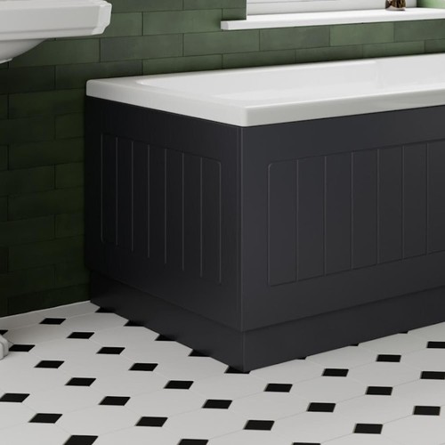 Black gloss bath - bath, panel