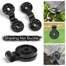 Shade Cloth Plastic Clip Netting Black Clips For Greenhouse Garden 10-100PCS