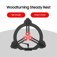 Steel woodturning steady rest - steel,