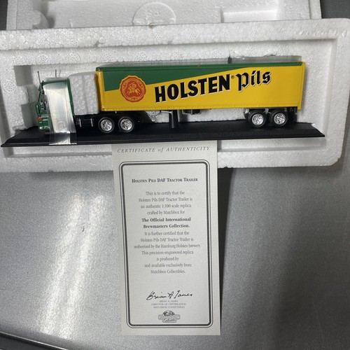 Matchbox holsten pils daf - matchbox,
