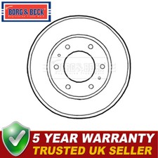 Borg & Beck Rear Brake Drum