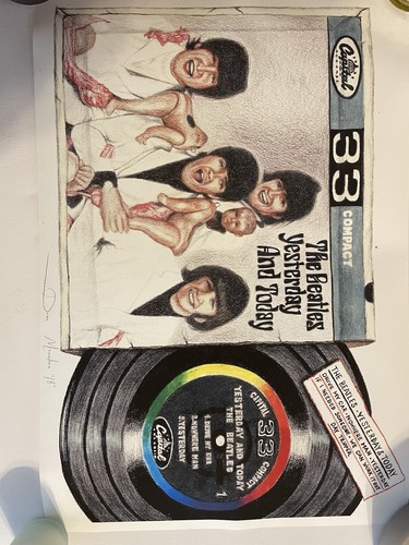Beatles butcher cover poster - cover,