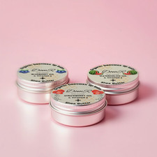 Organic Beeswax Lip Balm Set With Shea Butter And Essential Oils