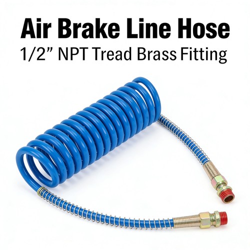 15ft air brake - hose, blue