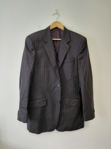 Lewin charcoal grey - grey, striped
