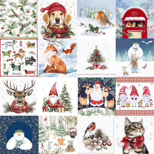Christmas napkins party - christmas,