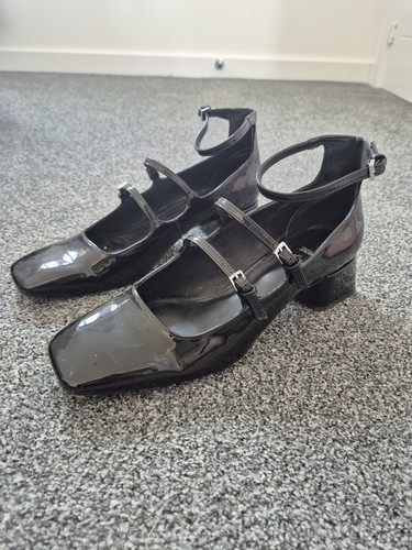 Zara patent black mary - patent,