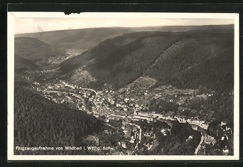 Wildbad general view from - view, the