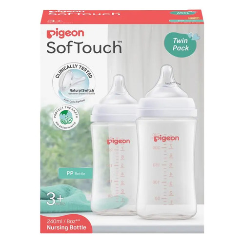 Pigeon softouch baby - pigeon, bottles