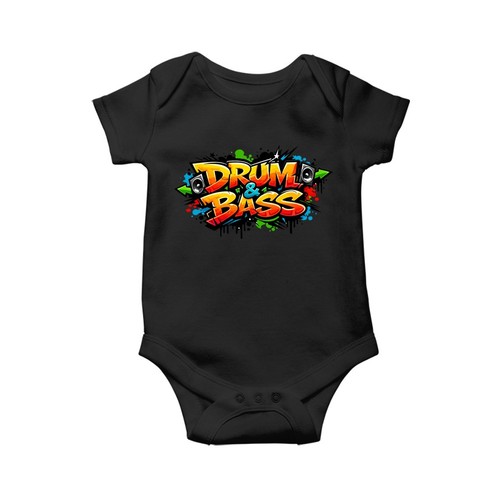 Drum bass graffiti baby - baby, grow
