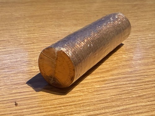 1971 roll bronze pennies - of,