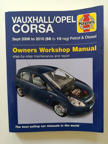 Haynes workshop manual - haynes,